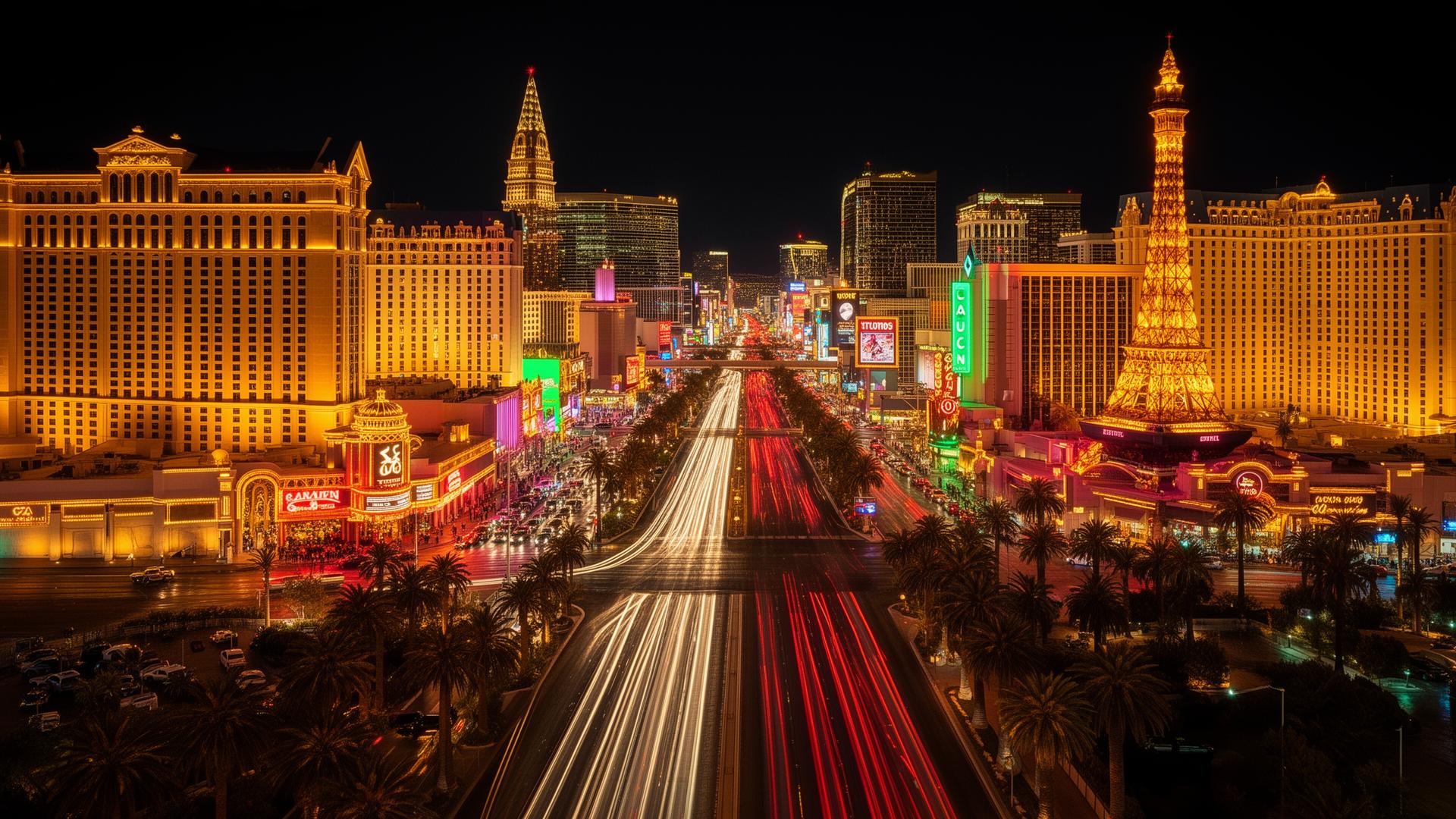 Las Vegas Strip at night